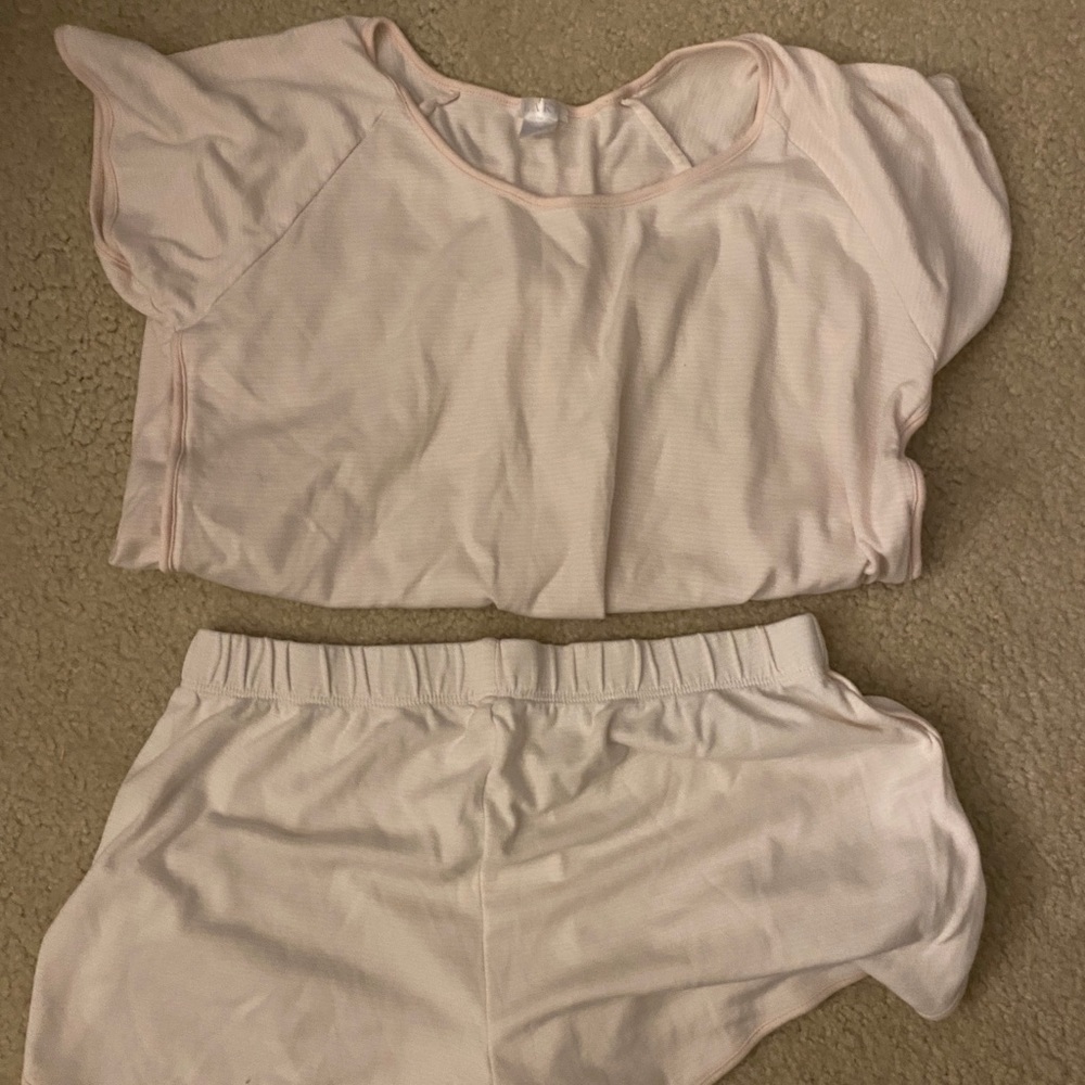 LAKE Pima Cotton Pink Stripped Pajamas